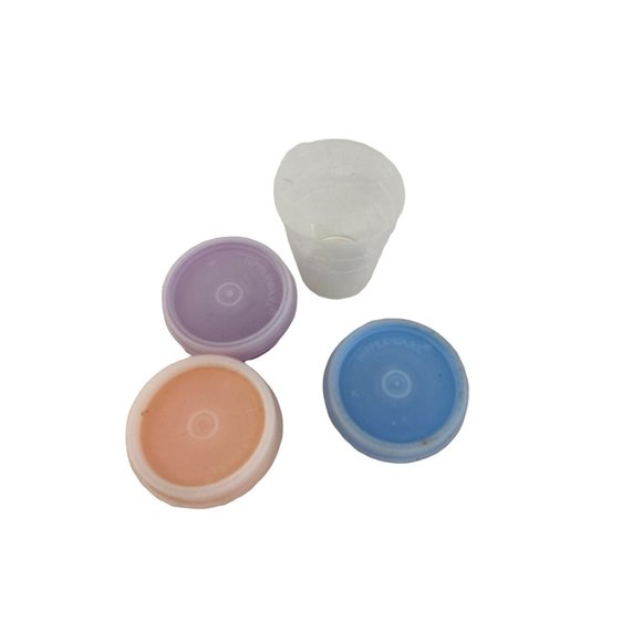 Tupperware Kitchen 4 Pc Vintage Tupperware Dressing Measuring